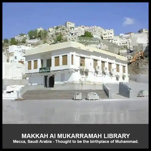 Important historic birthplace of Muhammad